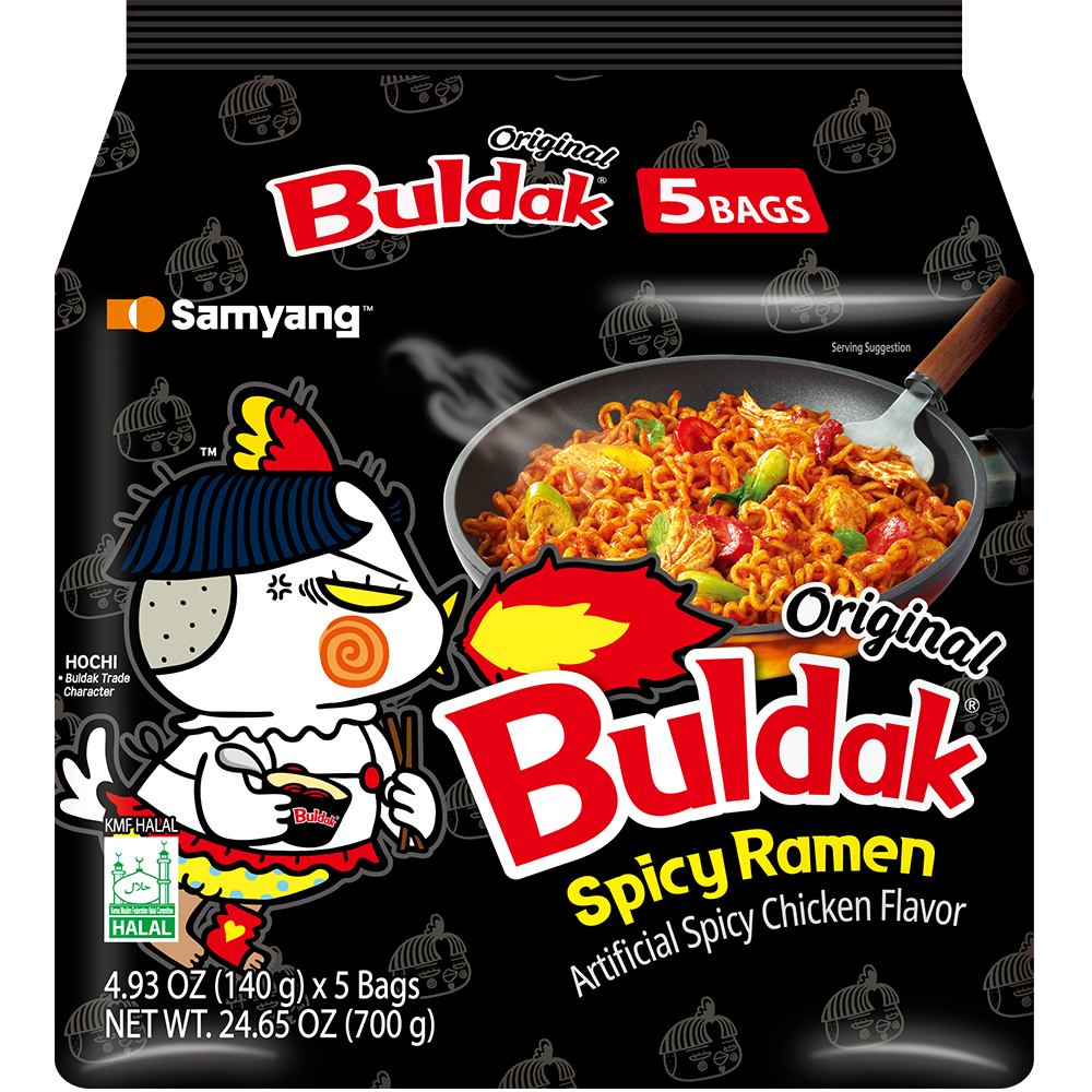 Samyang Buldak Hot Chicken Flavor Ramen (Black Original)
