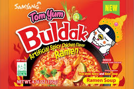 Samyang Buldak Tom Yum Artificial Spicy Chicken Flavor Ramen (Ramen Soup)