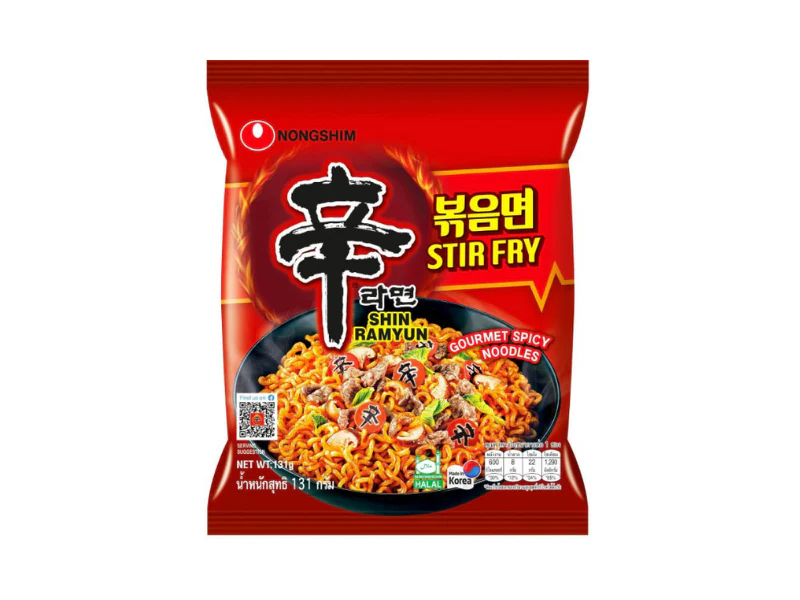 Shin Ramyun Stir Fry