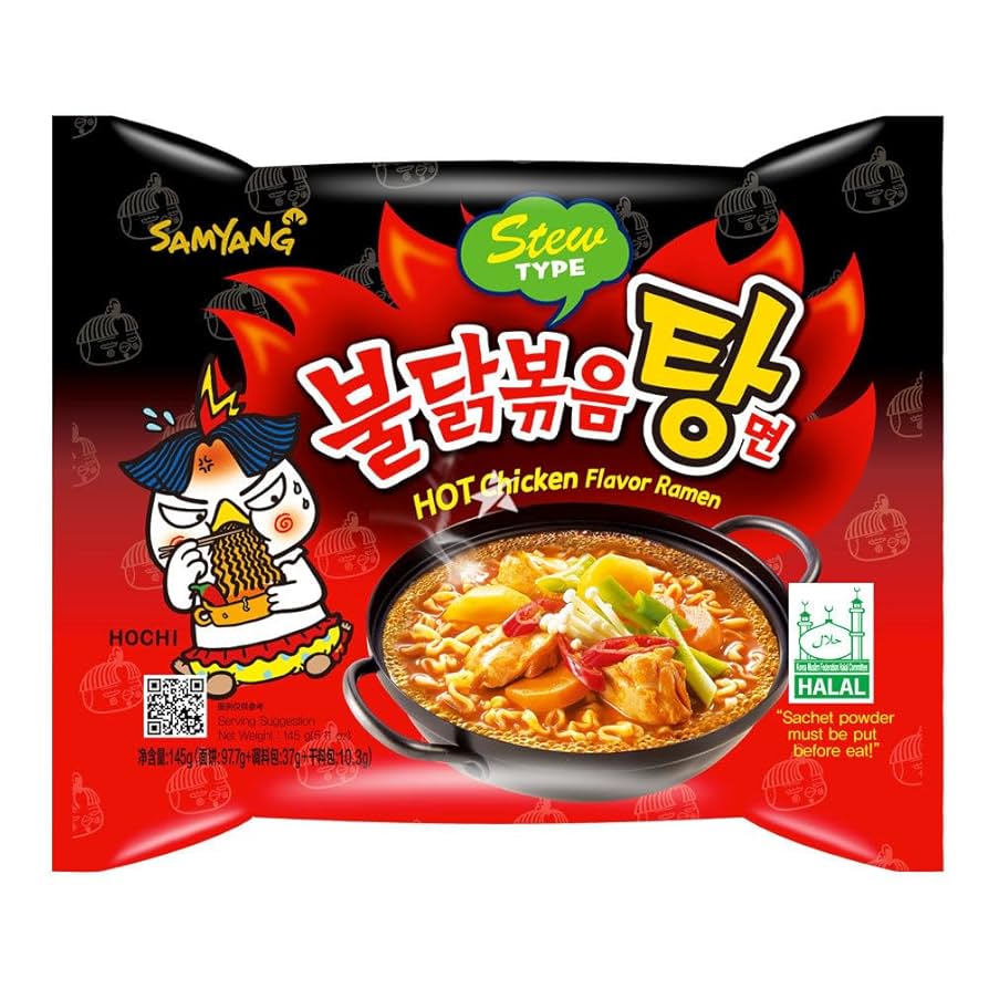 Samyang Buldak Stew Type Hot Chicken Flavor Ramen (RED)